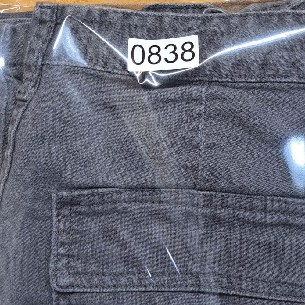 S.O.N.G. Cargo Pants Women 9/29 Slate Dark Gray Good Utility Straight Leg Cotton - Picture 12 of 12